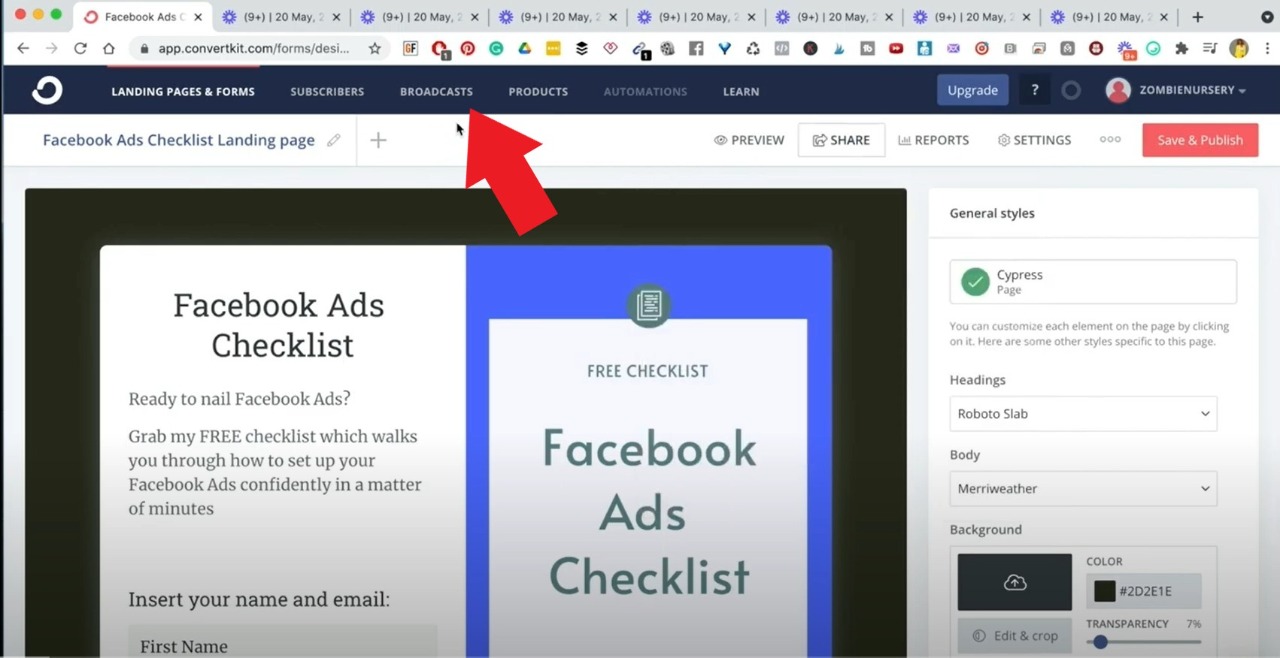 How to send out Emails in 4 EASY Steps Using Convertkit PAM OBASA.